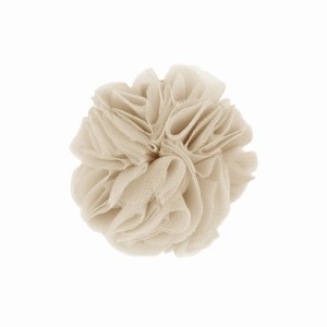 SPINKA Z POMPONEM CAPPUCINO, MANUFAKTURA FALBANEK 