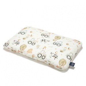 Poduszka Bamboo ABC FARM L 40x60cm, LA MILLOU