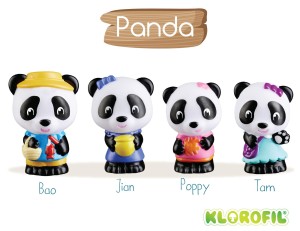 Rodzina Misiów Panda 700304F, Klorofil