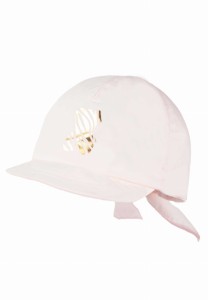 Dziewczęca czapka z daszkiem organic RENNE morela R.48, JAMIKS