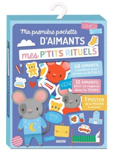 Magnesy z planszą Moje codzienne rytuały 93302, Auzou
