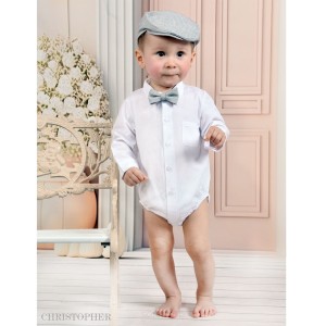 Koszulo-Body Białe r.74 Kod.5294, Christopher