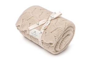 Otulacz ze 100% wełny merino warm beige - premium collection, My memy 