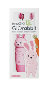 Soniczna szczoteczka dla dzieci GIOrabbit PINK GIO-455PINK, innoGio