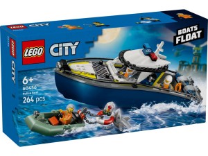LEGO City Pościg łodzią policyjną 60456, LEGO