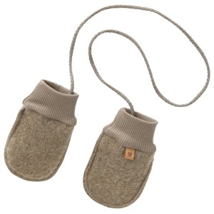 Rękawiczki wełniane Sierra 0-12m brown, Zaffiro