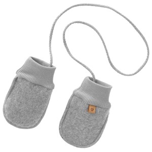 Rękawiczki wełniane Sierra 0-12m grey, Zaffiro