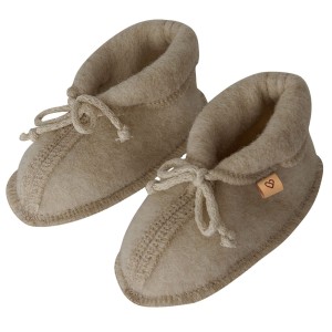 Buciki wełniane Sierra M 6-12m brown, Zaffiro