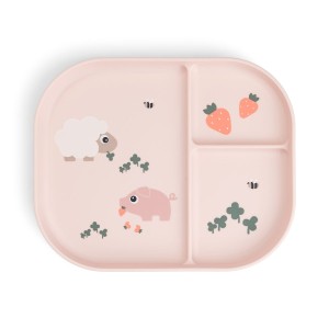 Talerzyk Dzielony Foodie Tiny Farm Powder, Done by Deer