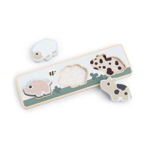 Puzzle Sensoryczne Zwierzątka Tiny Farm, Done By Deer