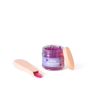 Zestaw Tiny Tummies Słoiczek i Łyżeczka, Winogrono, Tiny Harlow