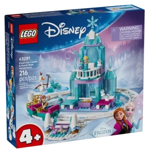 LEGO Disney Lodowy zamek Elzy i śnieżna przejażdżka 43281, LEGO