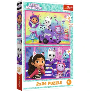 Puzzle 2X24 Zabawy Z Gabby, Trefl