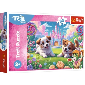 Puzzle 30El. Świat Pełen Uśmiechu - Rodzina Treflików, Trefl 