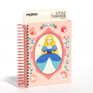 Zeszyt kreatywny Bal księżniczek, Mideer