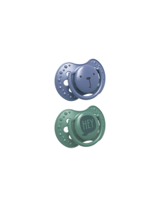 Smoczek Silikonowy Dynamiczny 3-6M 2 Szt Hey Boy, Lovi