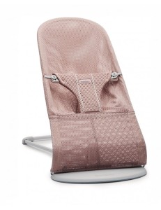 Leżaczek Bliss Mesh Dusty Pink, Babybjorn