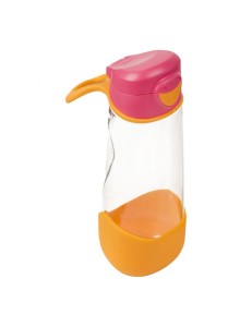 Butelka Tritanowa Sportowa 600 Ml Strawberry Shake, B.Box