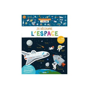 Zeszyt z naklejkami Kosmos 78071,  Auzou 