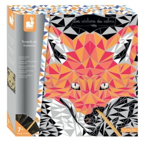 Zestaw Kreatywny Do Zdrapywania Animetrics, Janod