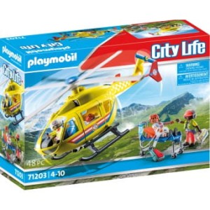 City Life Helikopter Ratunkowy 71203, Playmobil