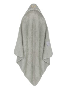Ręcznik bambusowy z kapturkiem 90x90 cm Szary, Piapimo