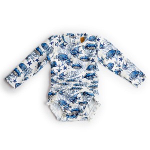 Kostium Sea Shell Flex Blue Lagon 104-116