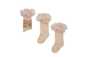Podkolanówki Tiulowe Tutu Beżowe 1-3, Mama's Feet