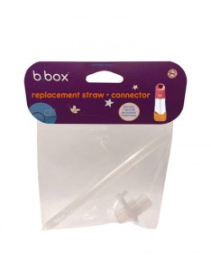 Zestaw Słomki Z Konektorem Do Butelki Tritanowej 450 Ml, B.Box