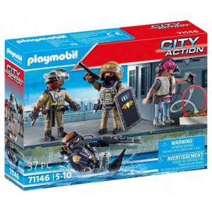 Zestaw Figurek Jednostki Specjalnej City Action 71146, Playmobil