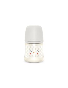 Butelka O Wolnym Przepływie Smoczek Sx Pro 150Ml Bonhomia Sowa Beżowa, Suavinex