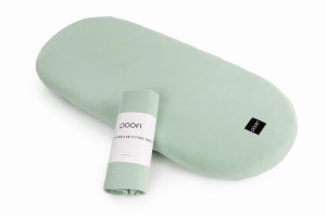 Prześcieradło do wózka Organic: szałwia, POOFI